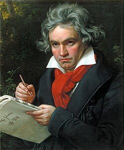 Portrait de Ludwig van Beethoven